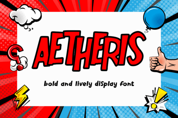 Aetheris: Bold Display Fonts for Web Design