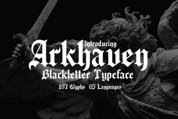 Arkhaven Typeface for Premium Brand Identity