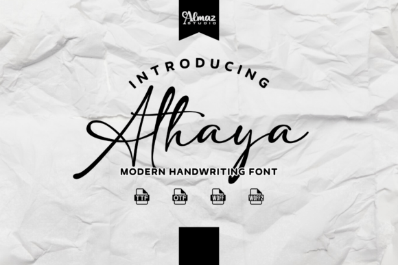 Athaya: The Script Handwritten Font for Elegant Branding