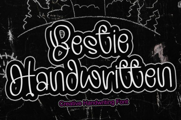 Bestie Handwritten: The Display Font for Bold Campaigns