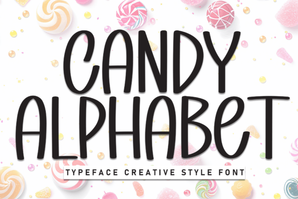 Candy Alphabet: A Sweet Display Typeface for Brands