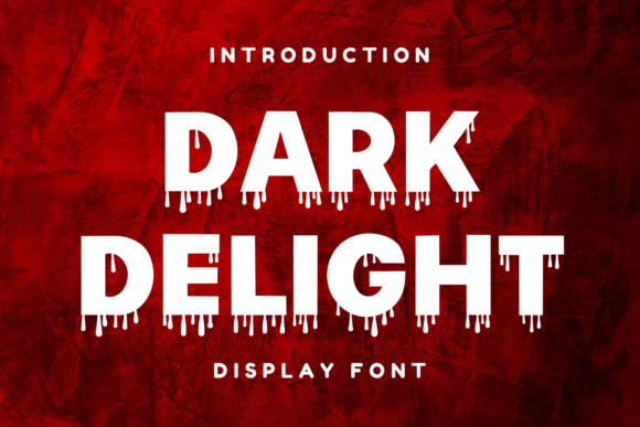 Dark Delight Font for Spooky Branding