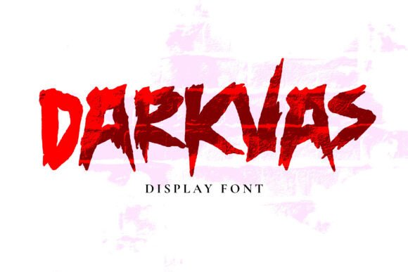 Darkvas: The Scary Display Font for Creators