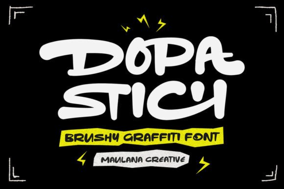 Dopa Stich: Bold Display Fonts for Web Design
