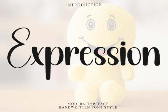 Expression Font: A Soft Script for Handmade Brands