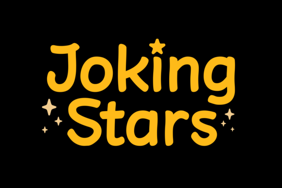 Joking Stars: A Friendly Display Typeface for Editors