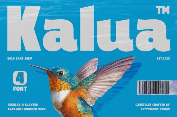 Kalua Typeface for Modern Brand Identity