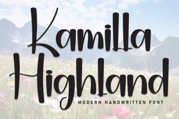 Kamilla Highland: A Whimsical Display Font Review