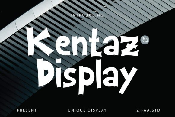 Kentaz: A Dynamic Display Font for Web Design