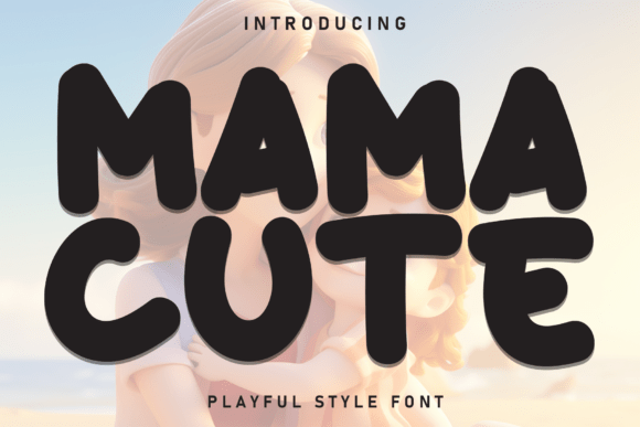 Mama Cute: A Warm Display Font for Makers