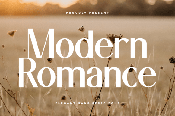 Modern Romance Typeface for Elegant Branding