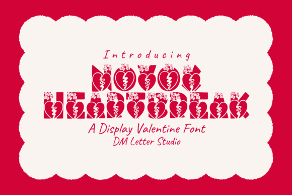 Novox Heartbreak Typeface for Bold Editorial Design