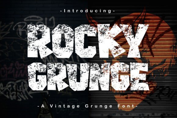 Rocky Grunge Typeface for Bold Branding