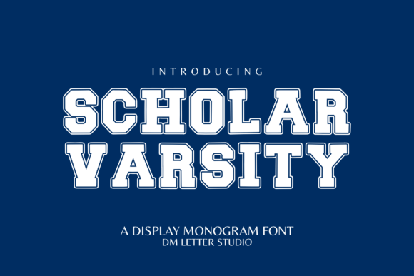 Scholar Varsity Font Review for Branding