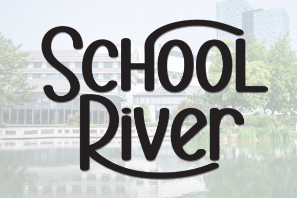 School River: A Handwritten Font for Warm Branding