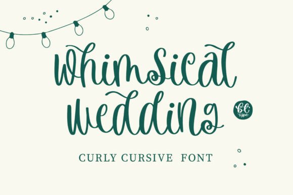 Whimsical Wedding Font Review for Brand Designers